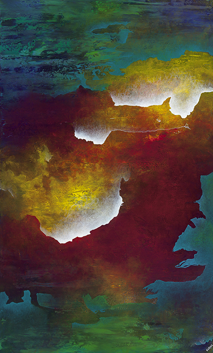 I Will Always Lean My Heart 60" x 36" #1264