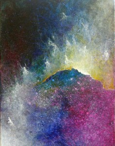 "Portal XV" 9" x 12" #1160 acrylic on canvas