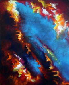 "The Art of Forgiveness" 24" x 30" #1184 acrylic on canvas