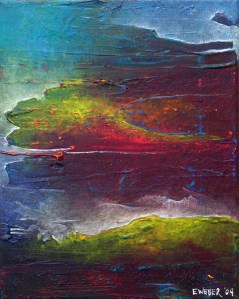 "The Shores"  8" x 10" #1202 acrylic on canvas