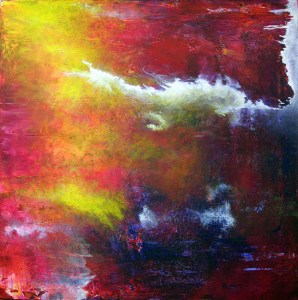 "This is True My Love"  20" x 20" #1119 acrylic on canvas