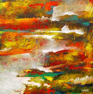 Tide Pools Of the Heart, 20" x 20"-Available