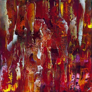 You Burn In Every Drop Of My Blood, 24" x 24"-Available